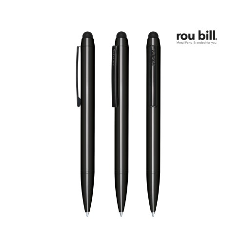 roubill Attract  Drehkugelschreiber, schwarz