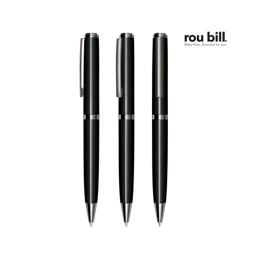roubill Phenix Drehkugelschreiber, schwarz