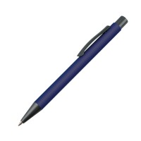 Balpen van kunststof, donkerblauw