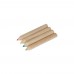 Set bestehend aus 4 Holzbuntstiften SERAFIN, braun Set bestehend aus 4 Holzbuntstiften SERAFIN, braun
