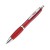 Pen met zilveren metalen clip, Burgundy