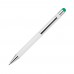 Balpen van aluminium, groen