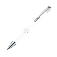 Metalen balpen, wit