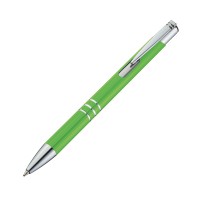 Metalen balpen, appelgroen