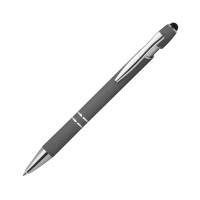 Pen met reliëf, antraciet