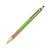 Pen met grip van kurk, appelgroen