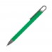 Semi gel pen van gerycled aluminium, groen