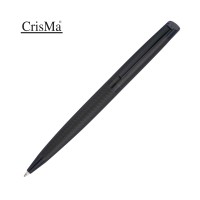 CrisMa rvs pen met draaimechanisme, zwart