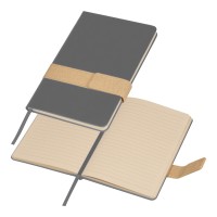 Notitieboekje met magnetische sluiting, grijs
