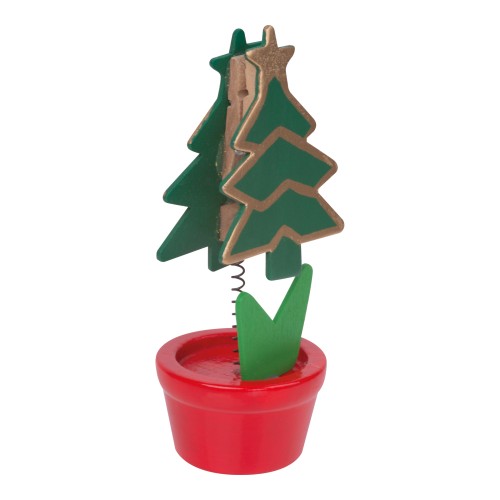 Kerst notitiehouder, veelkleurig