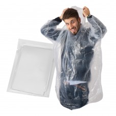 Rain poncho ERIC, transparent