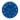 Wandklok met thermometer en hygrometer, blauw