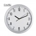 CrisMa wall clock CLIFFORD, white