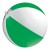 Opblaasbare strandbal, groen
