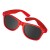 zonnebril, rood