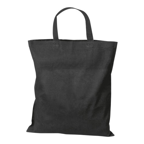 Baumwolltasche mit kurzen Henkeln MARSHALL, schwarz