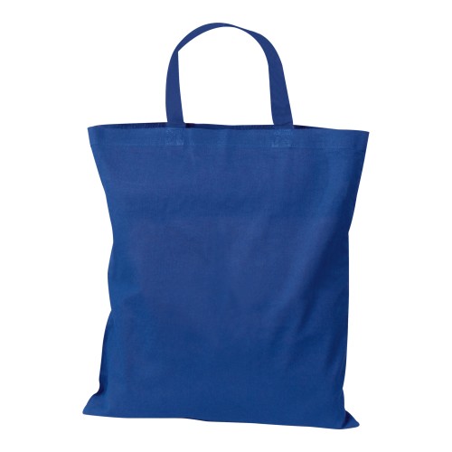 Baumwolltasche mit kurzen Henkeln MARSHALL, blau Baumwolltasche mit kurzen Henkeln MARSHALL, blau