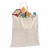 Baumwolltasche mit kurzen Henkeln REBECA, weiss