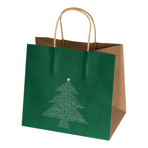 Weihnachtstasche klein, grün Weihnachtstasche klein, grün