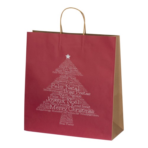 Weihnachtstasche groß, burgund Weihnachtstasche groß, burgund