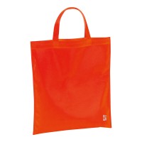 Gerecycled Non Woven boodschappentas, rood