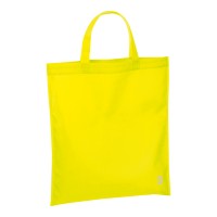 Gerecycled Non Woven boodschappentas, geel