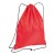 Gym bag van polyester, rood