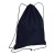 Gym bag van polyester, donkerblauw