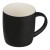 Drinkbeker met rubbercoating, zwart