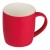 Drinkbeker met rubbercoating, rood