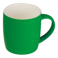 Drinkbeker met rubbercoating, groen