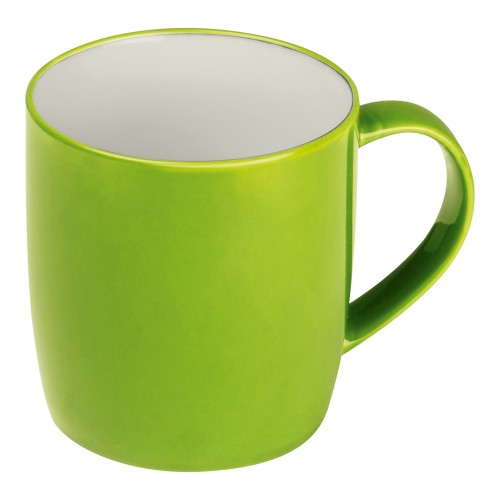 Tasse aus Porzellan. 300ml PIETRO, apfelgrün Tasse aus Porzellan. 300ml PIETRO, apfelgrün