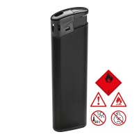Electronic lighter FRANK, black