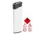 Electronic lighter FRANK, white