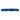 Verstellbares Kofferband aus Polyester BRADLEY, blau