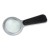 Plastic magnifier with white LED MONICA, black