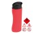 Ergonomic electronic lighter ANATOL, red