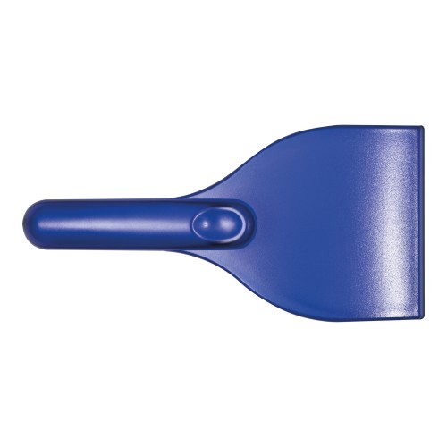 Kunststof frosted ijskrabber, blauw