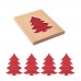 Besteckhalter-Set RPET-Filz TREESGUARD, rot Besteckhalter-Set RPET-Filz TREESGUARD, rot