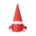 DWARF Felt Christmas dwarf, red
