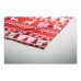 TOSTI RPET fleece blanket 190 gr/m² TOSTI, red