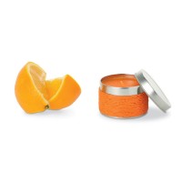 DELICIOUS Fragrance candle DELICIOUS, orange