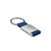 TECH Metalen sleutelhanger TECH, blauw
