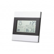 RIPPER Weerstation en klok RIPPER, mat zilver