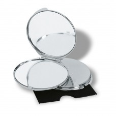 Make-up Spiegel GUAPAS, silber glänzend