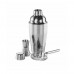 Cocktail-Set mit Shaker FIZZ, silber glänzend