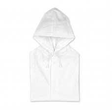 BLADO PVC raincoat with hood BLADO, white