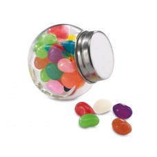 BEANDY Glass jar with jelly beans     KC7103 BEANDY, multicolour
