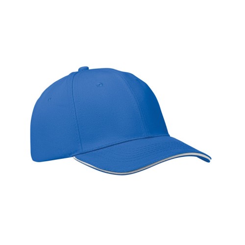 6-Panel-Baseball-Cap BUFFALO, weiß/blau 6-Panel-Baseball-Cap BUFFALO, weiß/blau