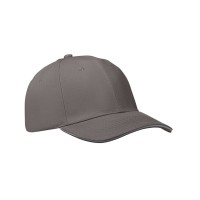 BUFFALO 6 panel baseball cap BUFFALO, dark grey/grey